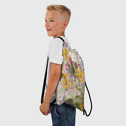 Рюкзак-мешок Цветы Удивительное Лето, цвет: 3D-принт — фото 2