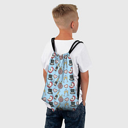 Рюкзак-мешок Свадебный паттерн, цвет: 3D-принт — фото 2