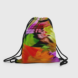 Рюкзак-мешок Разноцветная абстрактная композиция Лето Multi-col, цвет: 3D-принт