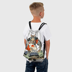Рюкзак-мешок Старый самурай, цвет: 3D-принт — фото 2