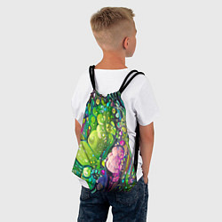 Рюкзак-мешок Токсичный принт, цвет: 3D-принт — фото 2