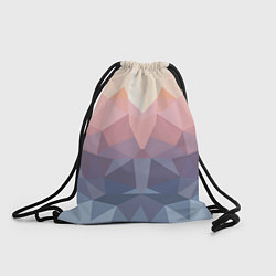 Рюкзак-мешок Полигональная свежесть 2022, цвет: 3D-принт