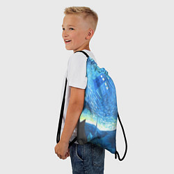 Рюкзак-мешок Тардис Ван Гог, цвет: 3D-принт — фото 2