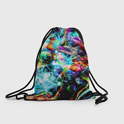 Рюкзак-мешок Красочный космос, цвет: 3D-принт