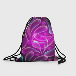 Рюкзак-мешок Объемные абстрактные узоры, цвет: 3D-принт