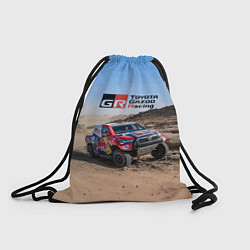 Рюкзак-мешок Toyota Gazoo Racing Rally Desert Competition Ралли, цвет: 3D-принт
