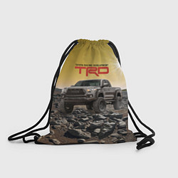 Рюкзак-мешок Toyota Racing Development Desert Тойота в каменист, цвет: 3D-принт