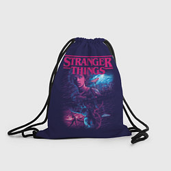 Рюкзак-мешок Stranger Things Очень странные дела, цвет: 3D-принт