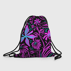 Рюкзак-мешок Цветочная композиция Fashion trend, цвет: 3D-принт