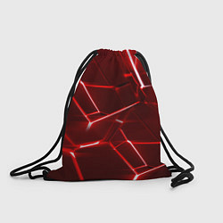 Рюкзак-мешок Red fault, цвет: 3D-принт
