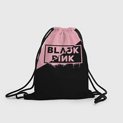 Рюкзак-мешок BLACKPINK BIG LOGO, цвет: 3D-принт