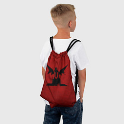 Рюкзак-мешок Трон с крыльями, цвет: 3D-принт — фото 2