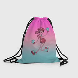 Рюкзак-мешок Мама длинные ноги: Poppy Playtime, цвет: 3D-принт