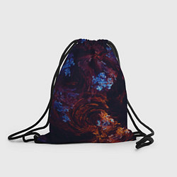 Рюкзак-мешок Синие и Красные Коралловые Рифы, цвет: 3D-принт
