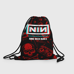 Мешок для обуви Nine Inch Nails Rock Glitch