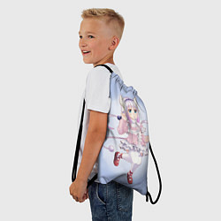 Рюкзак-мешок Kanna Дракорничная госпожи Кобаяси, цвет: 3D-принт — фото 2