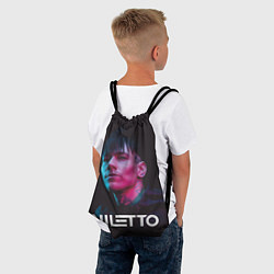 Рюкзак-мешок Нилетто - портрет, цвет: 3D-принт — фото 2