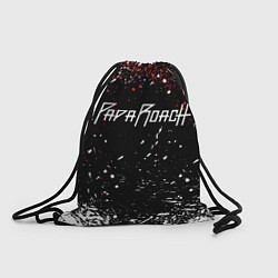 Рюкзак-мешок Papa roach Брызги, цвет: 3D-принт