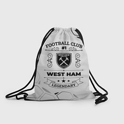 Рюкзак-мешок West Ham Football Club Number 1 Legendary, цвет: 3D-принт