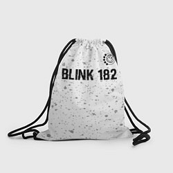 Мешок для обуви Blink 182 Glitch на светлом фоне
