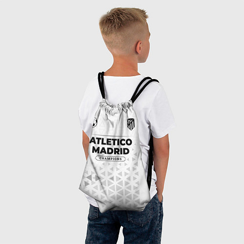 Мешок для обуви Atletico Madrid Champions Униформа / 3D-принт – фото 4