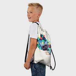 Рюкзак-мешок Хагги Вагги с гирляндой, цвет: 3D-принт — фото 2