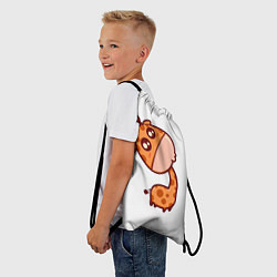 Рюкзак-мешок Милый маленький жирафик, цвет: 3D-принт — фото 2