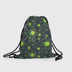 Рюкзак-мешок Движение Геометрических Фигур, цвет: 3D-принт