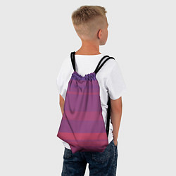Рюкзак-мешок Закатные линии, цвет: 3D-принт — фото 2