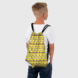 Рюкзак-мешок Для любителей эклеров, цвет: 3D-принт — фото 2