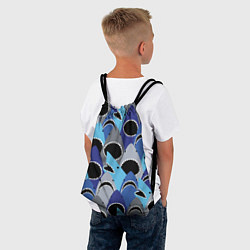 Рюкзак-мешок Пасть акулы - паттерн, цвет: 3D-принт — фото 2