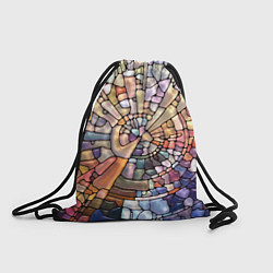 Рюкзак-мешок Объёмный витраж, цвет: 3D-принт