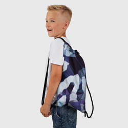 Рюкзак-мешок Лоу Поли Полигоны, цвет: 3D-принт — фото 2