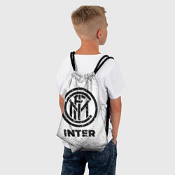 Рюкзак-мешок Inter с потертостями на светлом фоне, цвет: 3D-принт — фото 2