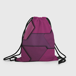 Рюкзак-мешок Геометрические фигуры в движении, цвет: 3D-принт