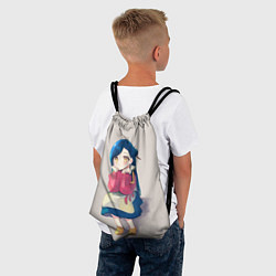 Рюкзак-мешок Майн - Власть книжного червя, цвет: 3D-принт — фото 2
