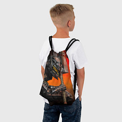 Рюкзак-мешок Берсерк Гатс Замах Мечом, цвет: 3D-принт — фото 2