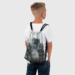 Рюкзак-мешок STALKER Военные Сталкеры, цвет: 3D-принт — фото 2