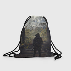Рюкзак-мешок STALKER Смотрит На Колесо Обозрения, цвет: 3D-принт