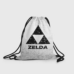 Мешок для обуви Zelda с потертостями на светлом фоне