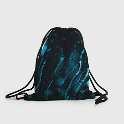 Рюкзак-мешок Огни в каплях дождя, цвет: 3D-принт