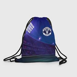 Рюкзак-мешок Manchester United ночное поле, цвет: 3D-принт
