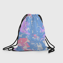 Рюкзак-мешок Цветная размытость, цвет: 3D-принт