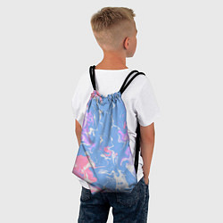 Рюкзак-мешок Цветная размытость, цвет: 3D-принт — фото 2