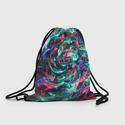 Рюкзак-мешок Цветной круговорот, цвет: 3D-принт