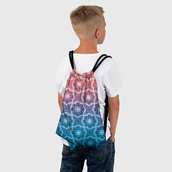 Рюкзак-мешок Восточная мозаика, цвет: 3D-принт — фото 2