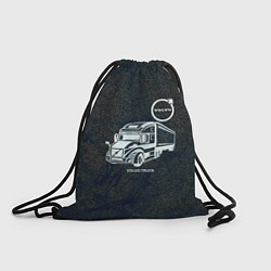 Рюкзак-мешок Вольво грузовик, цвет: 3D-принт