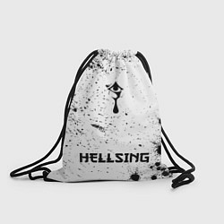 Рюкзак-мешок Hellsing японский шрифт - символ, надпись, цвет: 3D-принт