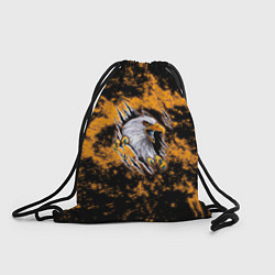 Рюкзак-мешок Орел в огне, цвет: 3D-принт