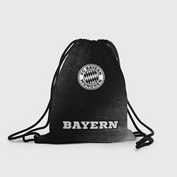 Рюкзак-мешок Bayern sport на темном фоне: символ, надпись, цвет: 3D-принт